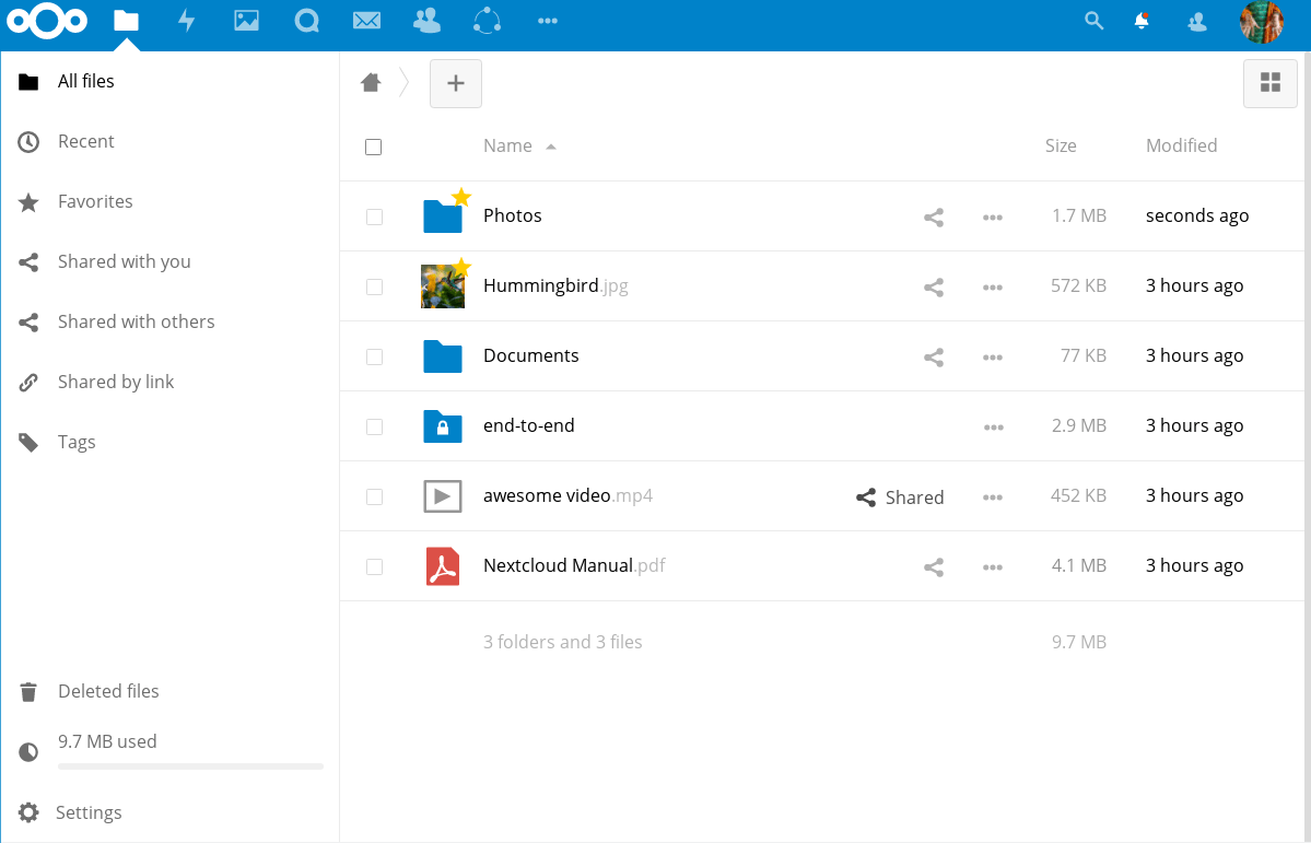  Nextcloud screenshot 