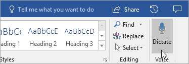  Dictation Microsoft Word 