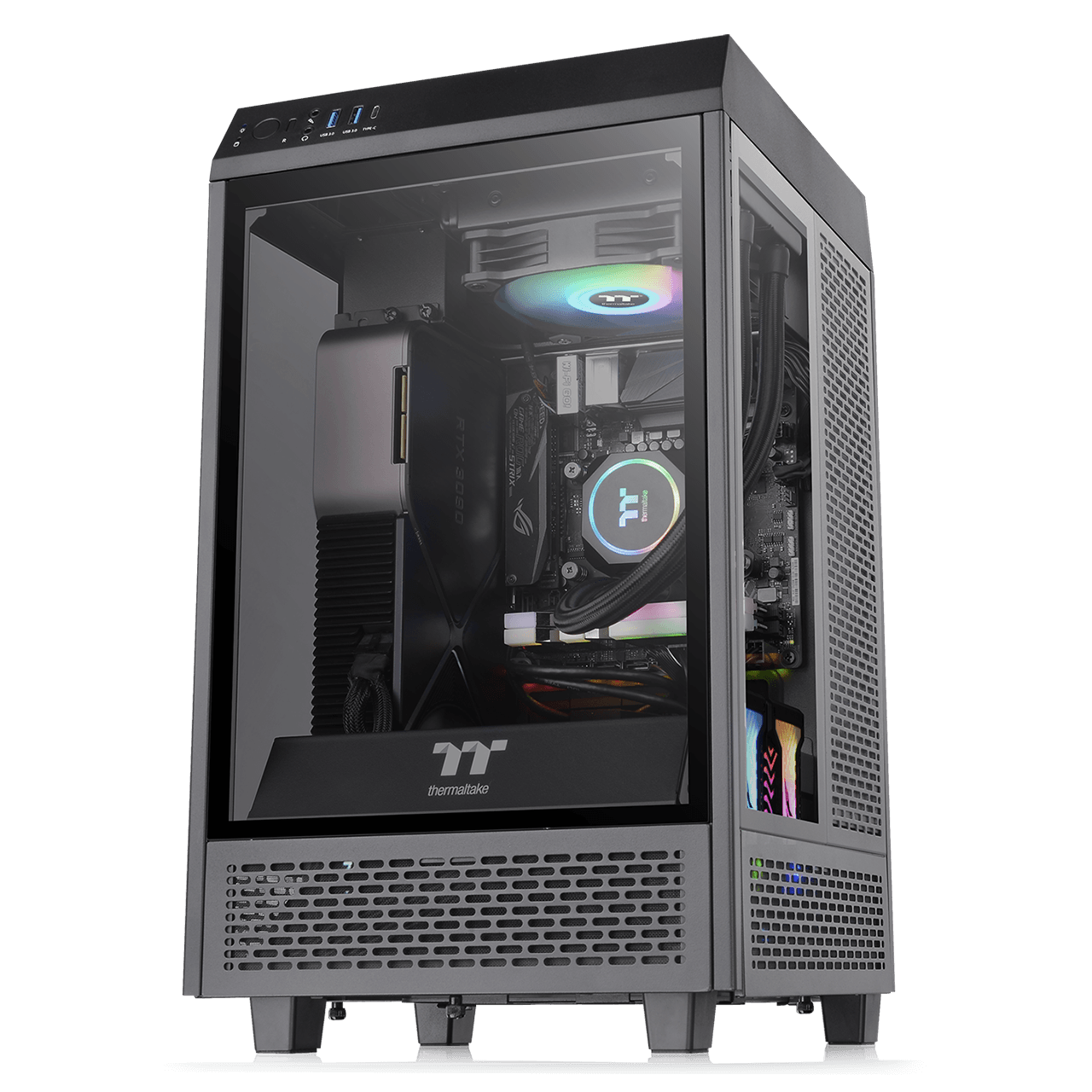 Thermaltake Core P Enclosure Mid Tower Mini Itx Micro Atx Glass Window 